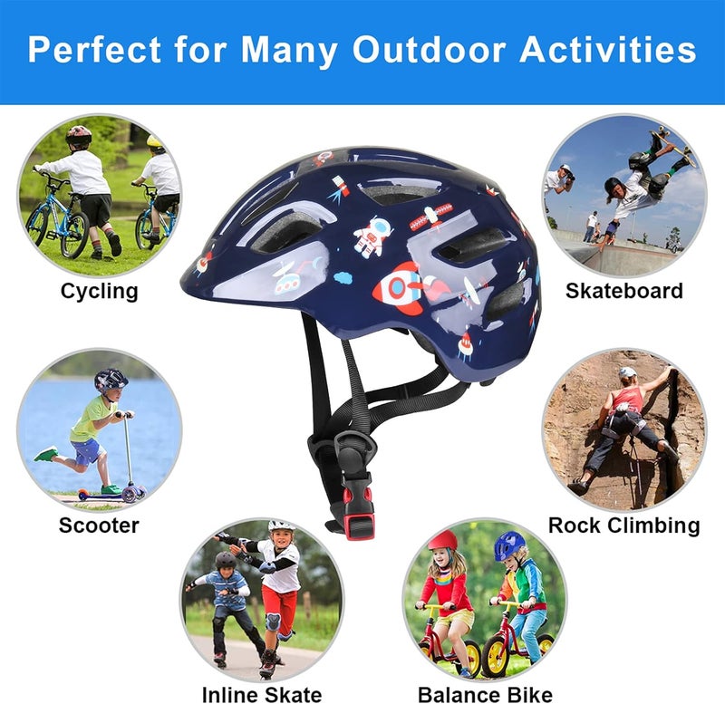 Glaf Baby Bike Helmet Toddler Helmets for 1 Year Old and up Infant Girls Boys Multi Sport Adjustable for Scooter Bicycle Kids Youth Child Skateboard Safety Cycling - Image 2